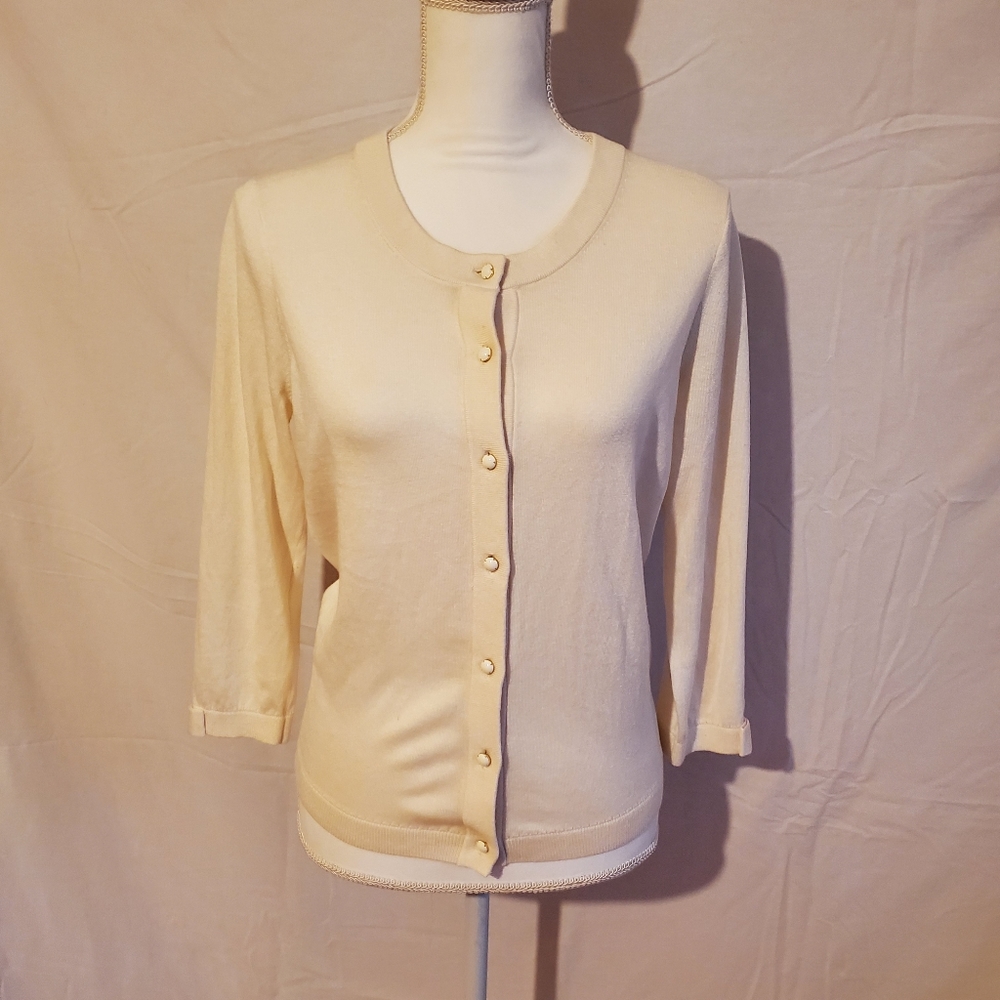 Kate Spade Cream Cardigan